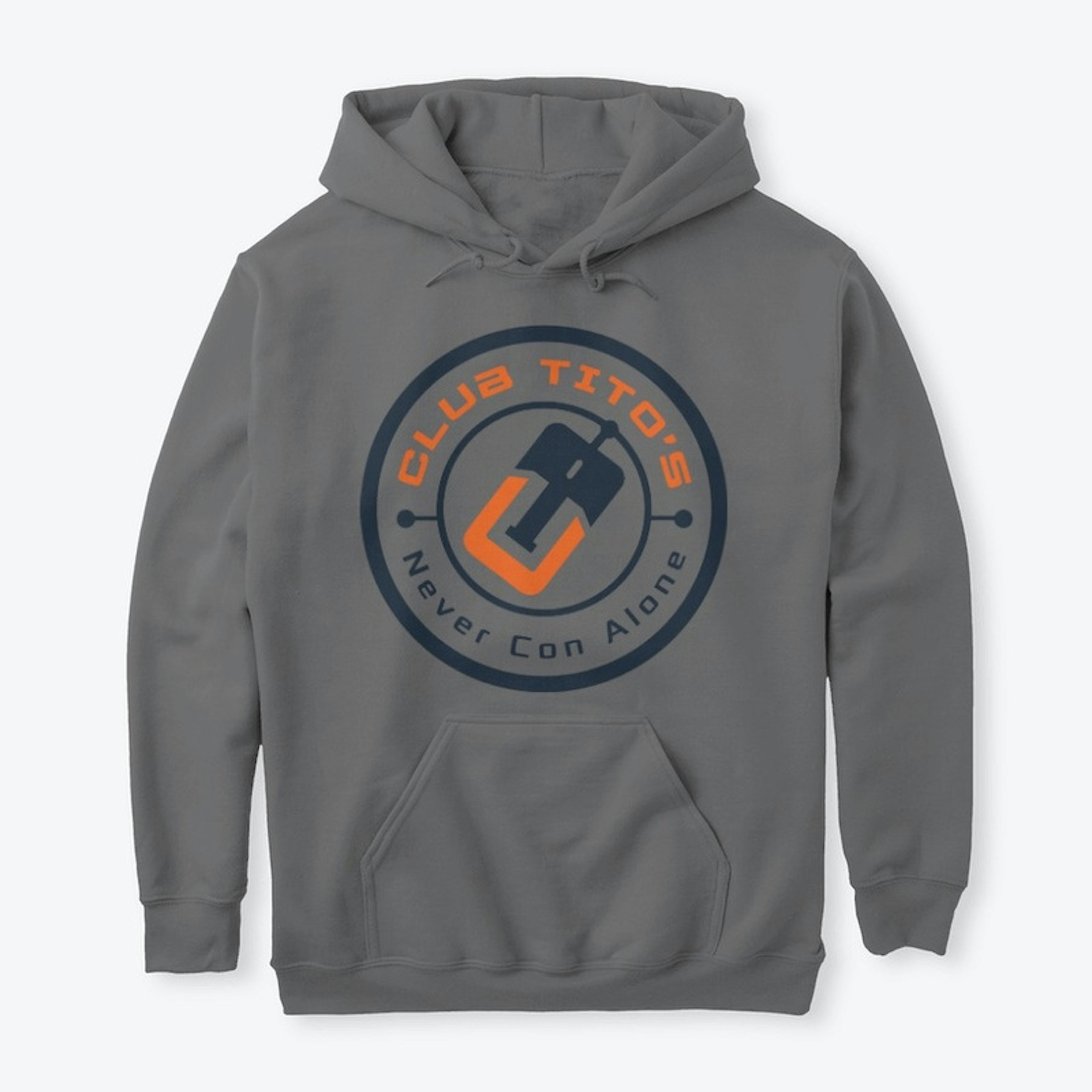 Sweatshirts, Blue/Orange logo